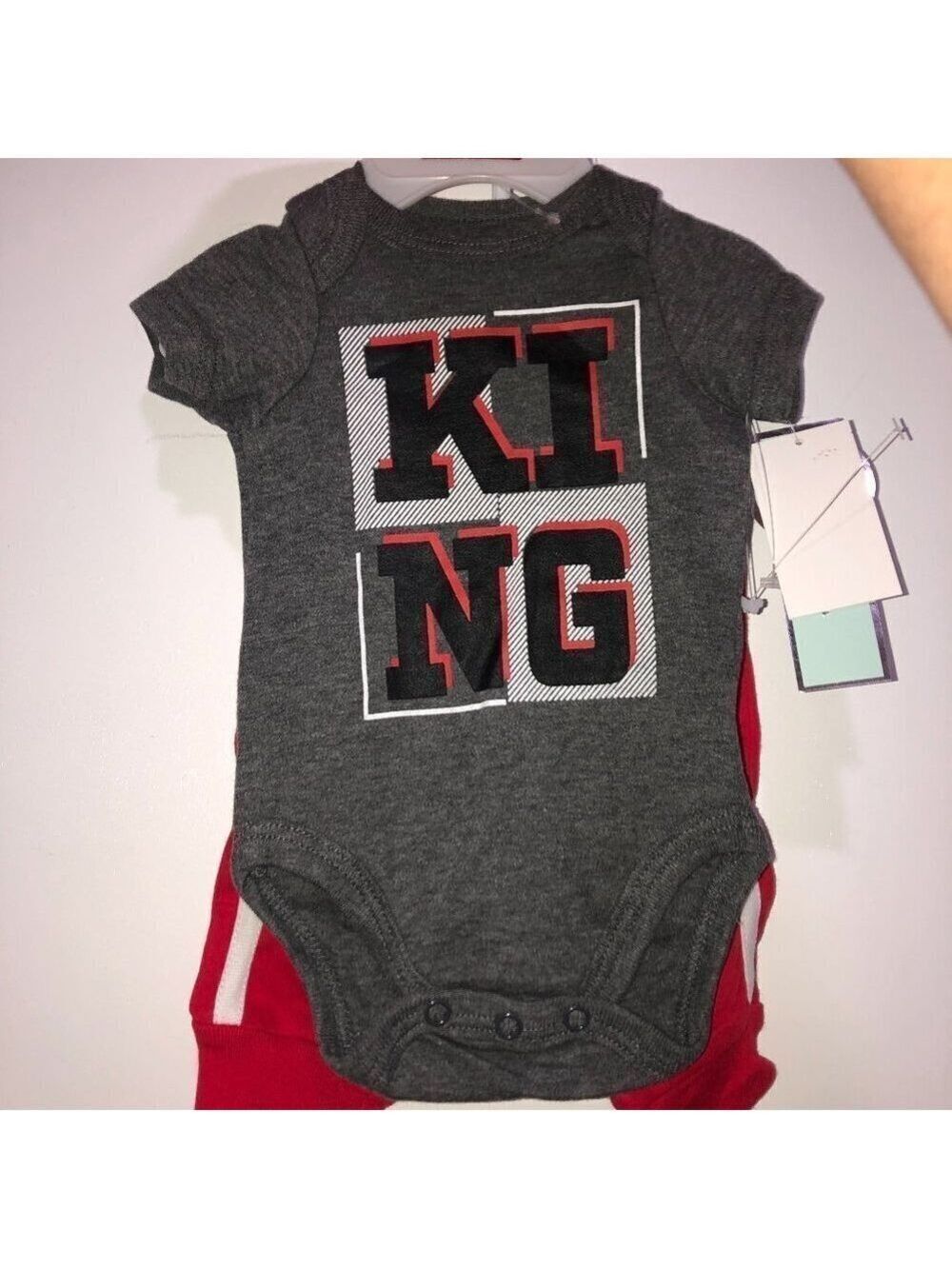 𝅺NWT Boy's Wee Play 3 piece set Size 0-3 months